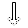 Arrow Pointing Down arrow, pointing, direction, down, traffic, point, download, downward, computer, flat, pointer, button, cursor, navigation, downloading, directional, marker, arrowhead, arrowheads, long arrow down, arrpw, aroow, arror, simple arrow, arroq