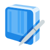 php designer, logos, flat color