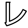 katakana re, alphabet, japanese katakana, ios