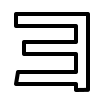 katakana yo, alphabet, japanese katakana, ios