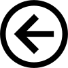 arrows, left, arrow, indicator, digital, pointer, undo, move, back, navigation, swipe left, directional, go back, backward, backspace, leftward, arrowheads, arrow button, left button, backwards, circled left 2, arrpw, aroow, arror, simple arrow, arroq, arriw, rounded arrow, back button