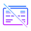 No Credit Cards cash, cards, credit card, debt, mastercard, cash only, payment option